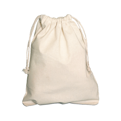 Drawstring Bags - Large - Natural
